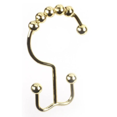 Shower Curtain Hooks, Stainless Steel, Set of 12