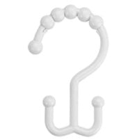 Shower Curtain Hooks, Stainless Steel, Set of 12