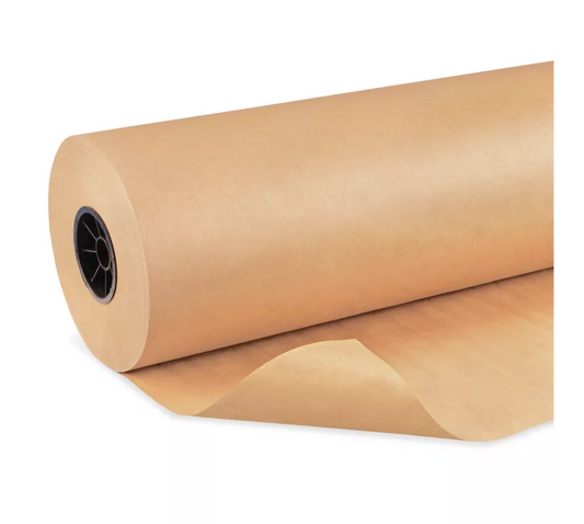 Brown Kraft Paper Roll / Packaging Paper Roll (30 lb)